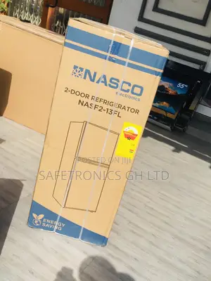 Gray Nasco Topfreezer Doubledoor Nasf2-13fl Electric Fridge