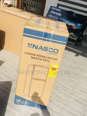 Gray Nasf2-13fl Doubledoor Topfreezer Electric Nasco Fridge