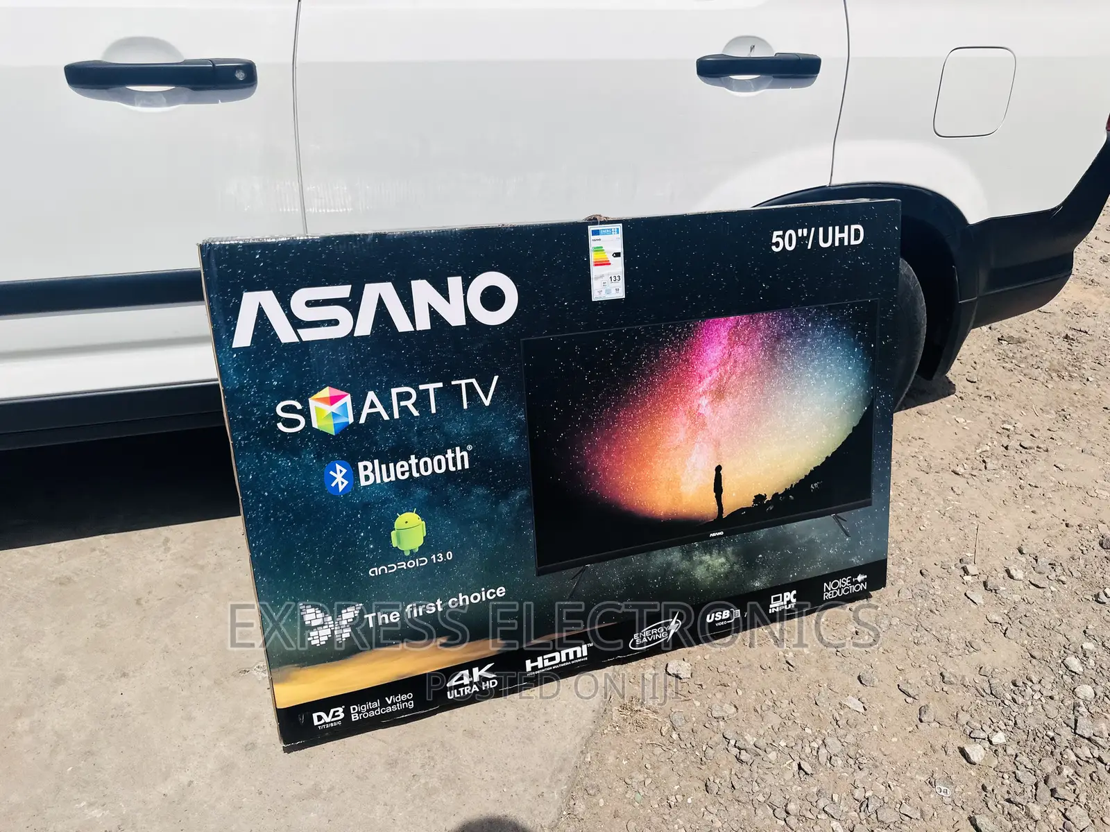 First Choice to Buy Asano UHD Smart Glossy 55”Tv 