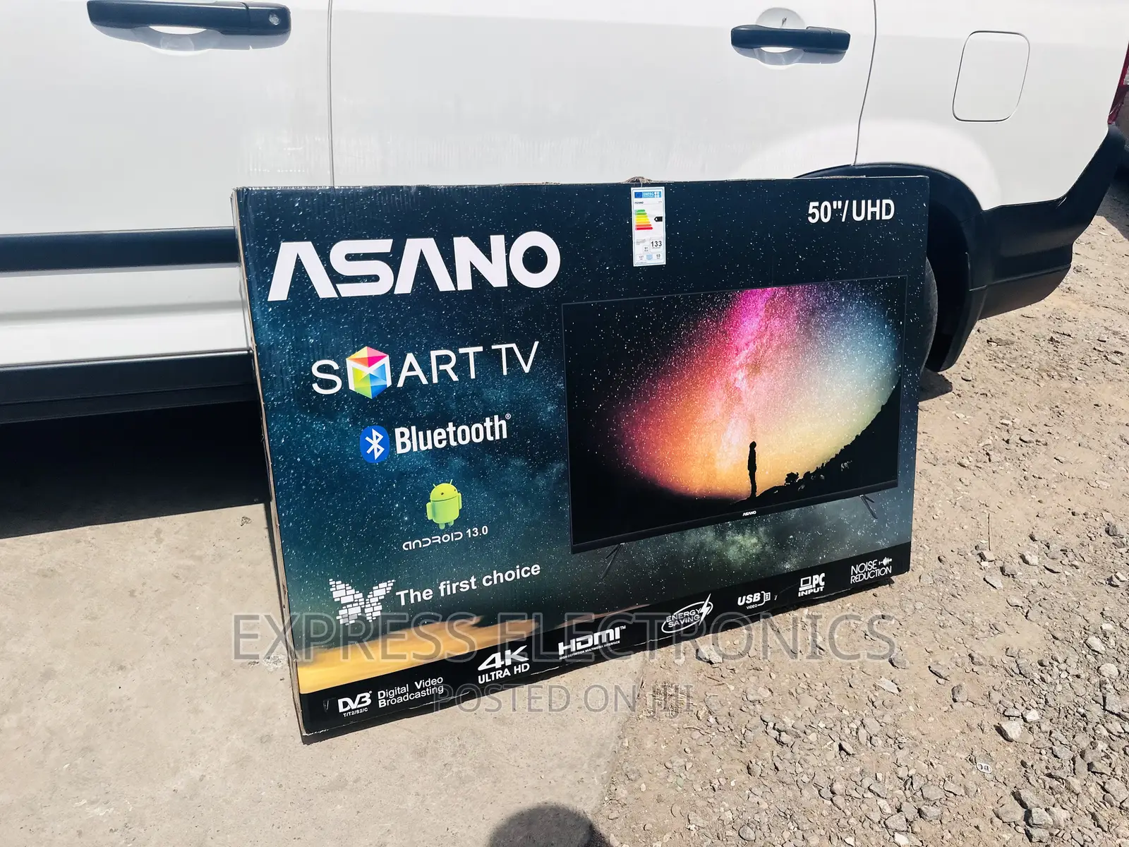 First Choice to Buy Asano UHD Smart Glossy 55”Tv 