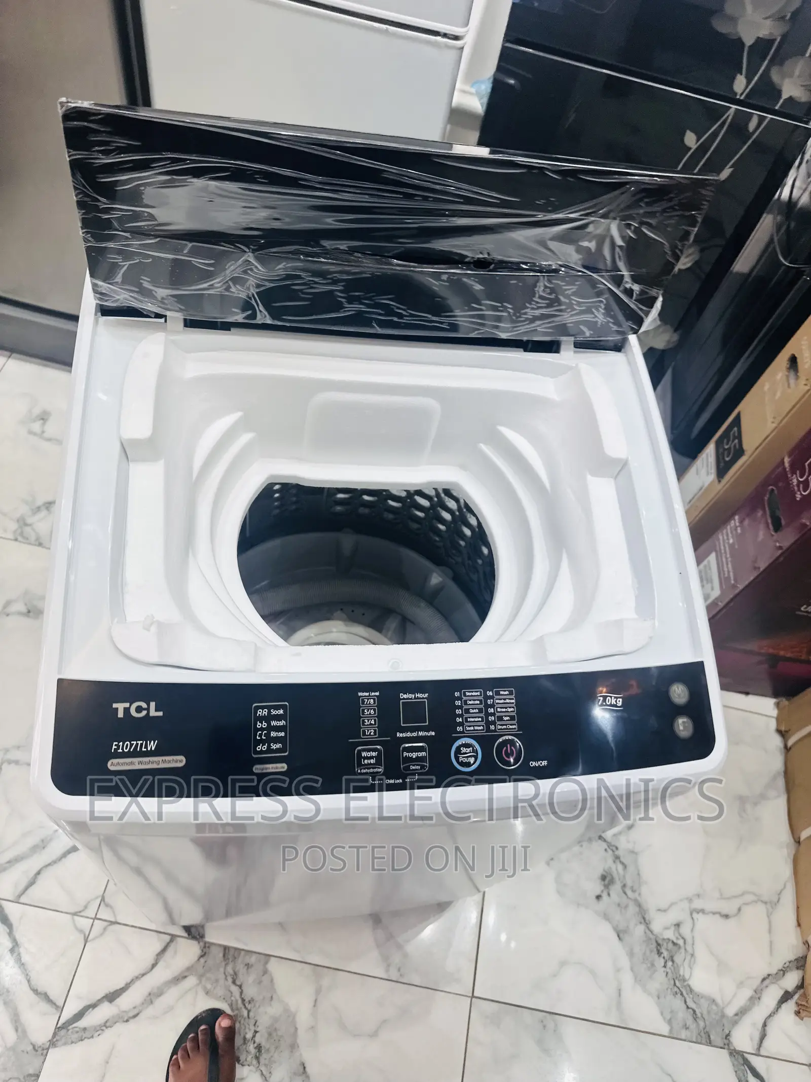 Quality Control TCL 7kg Top Load Full Automatic