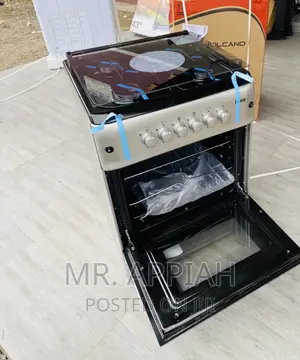 Stainless Steel Ferre 60x60 4 Gas Burner + Oven(Gray).