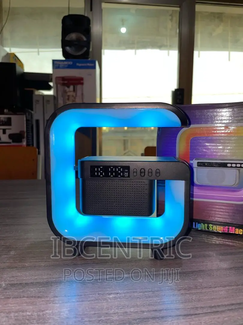 LED Table Lamp With Bluetooth Speaker and Wireless Charger
