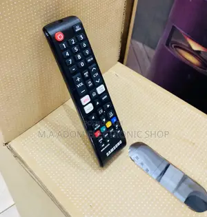 Elegant Black Samsung Remote Control(Black).