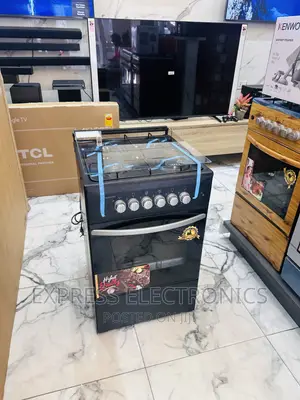 Less Expensive Sleek Gas Cooker Oven Grill 50/50 4burner