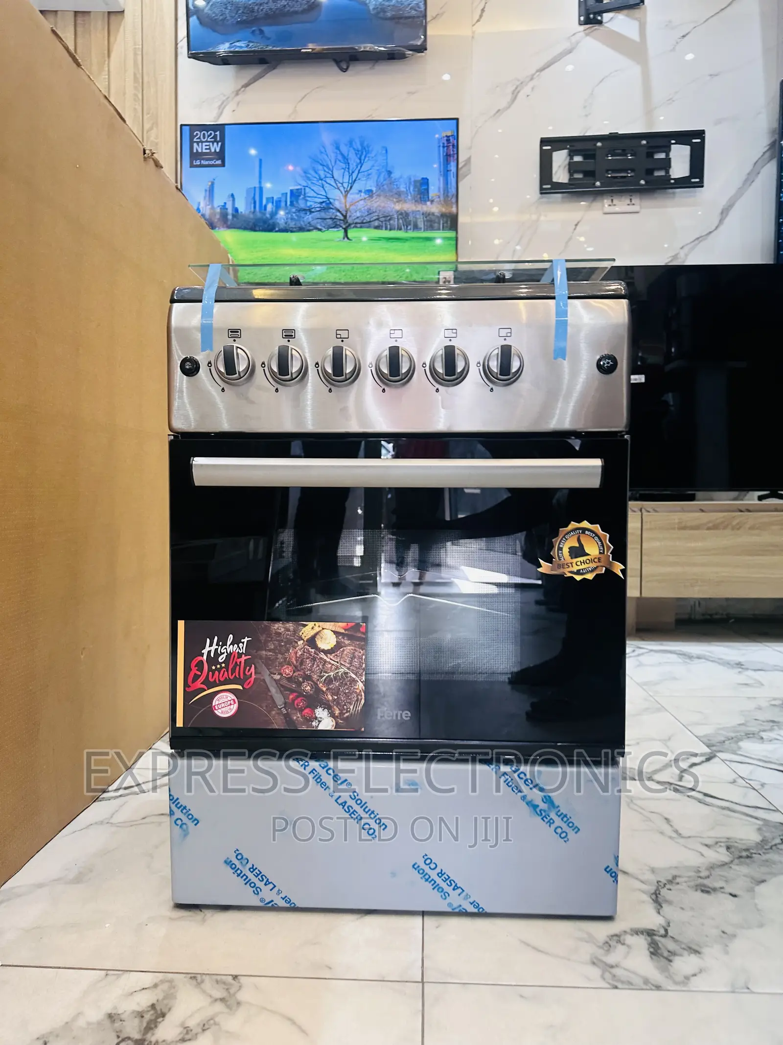 Grab a Deal on Ferre Gas Cooker 60/60 Oven Grill 4burner