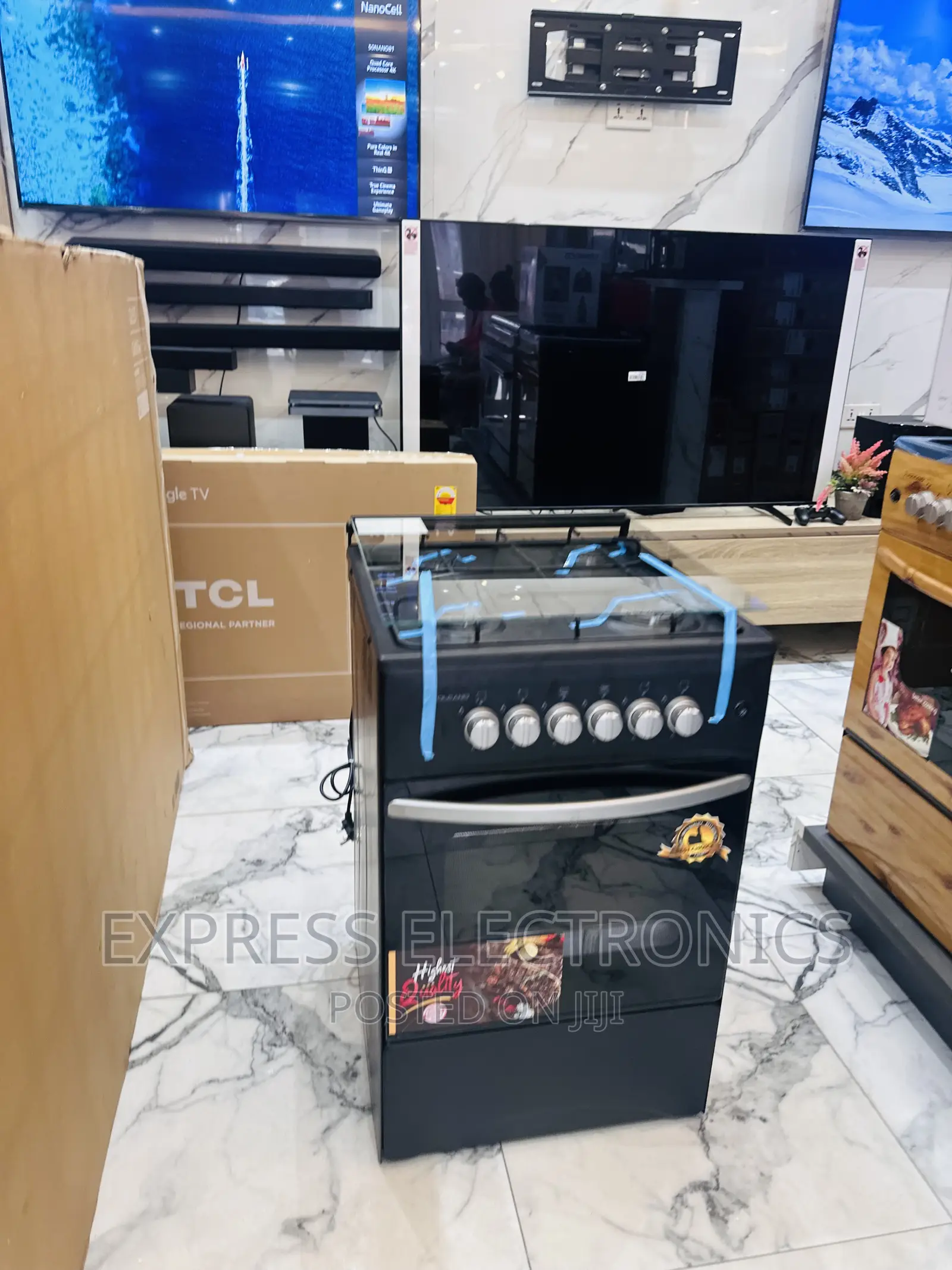 Foreign Standard Gas Cooker Oven Grill 4burner 50/50