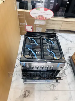 Available Now 4burner Gas Cooker Oven Grill 60/60 New Line