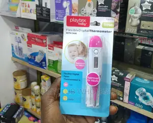 Playtex Baby Flexible Digital Thermometer WITH CASE.