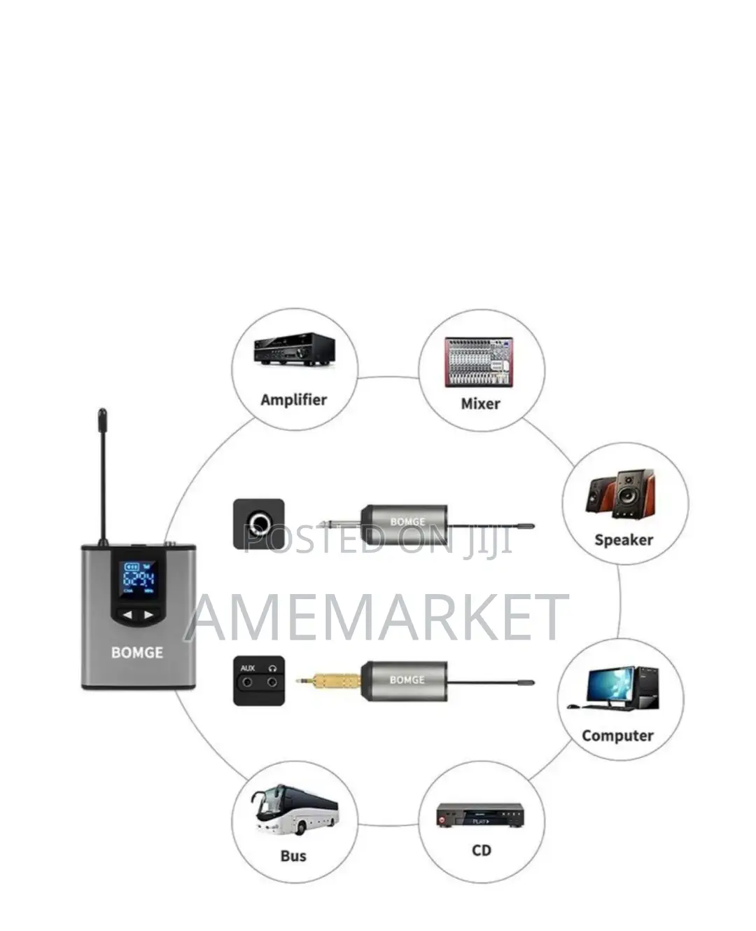 Professional Single Wireless Stage Microphone