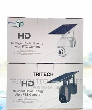 4mp Wi-Fi Solar Camera (App)-U-Box