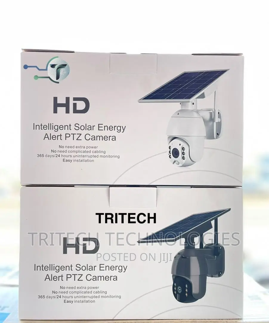 4mp Wi-Fi Solar Camera (App)-U-Box