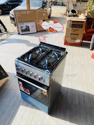High Quality Ferre 50x60 Auto Ignition 4 Gas Burner + Oven.