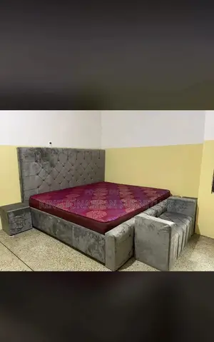 King Size Bed and Mattress Available in Cool Condition