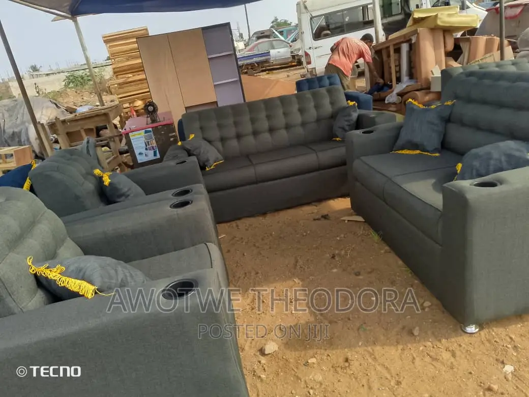 Quality Utv Sofa Set With Cup Holder ( Free Delivery