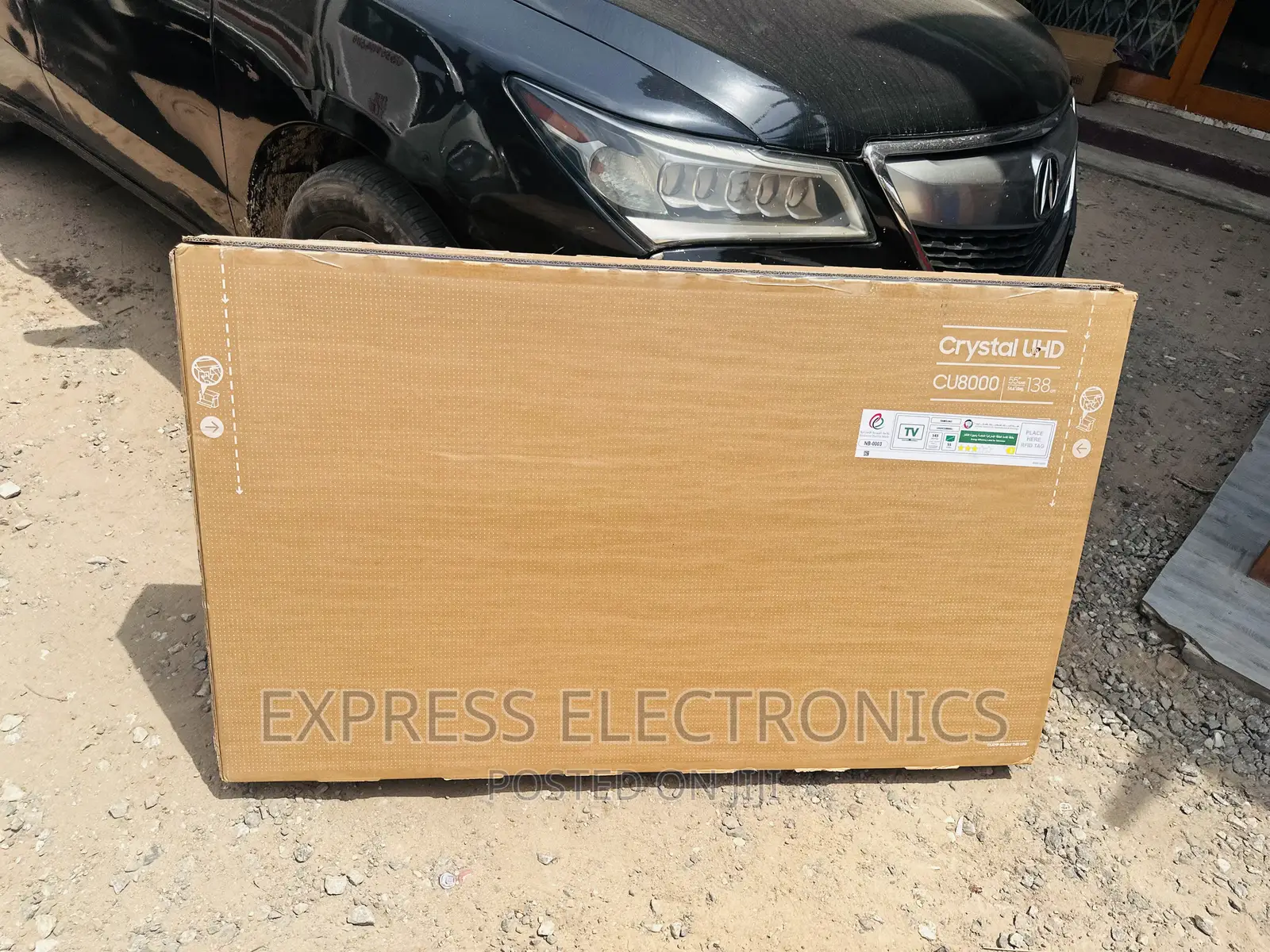 Samsung UHD Smart Glossy LED Light 55”Bu8000