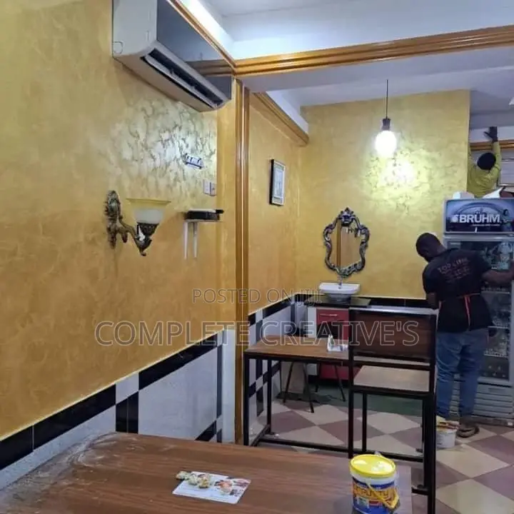 Graffiato Paint / General Painting Services /Wall Skimming