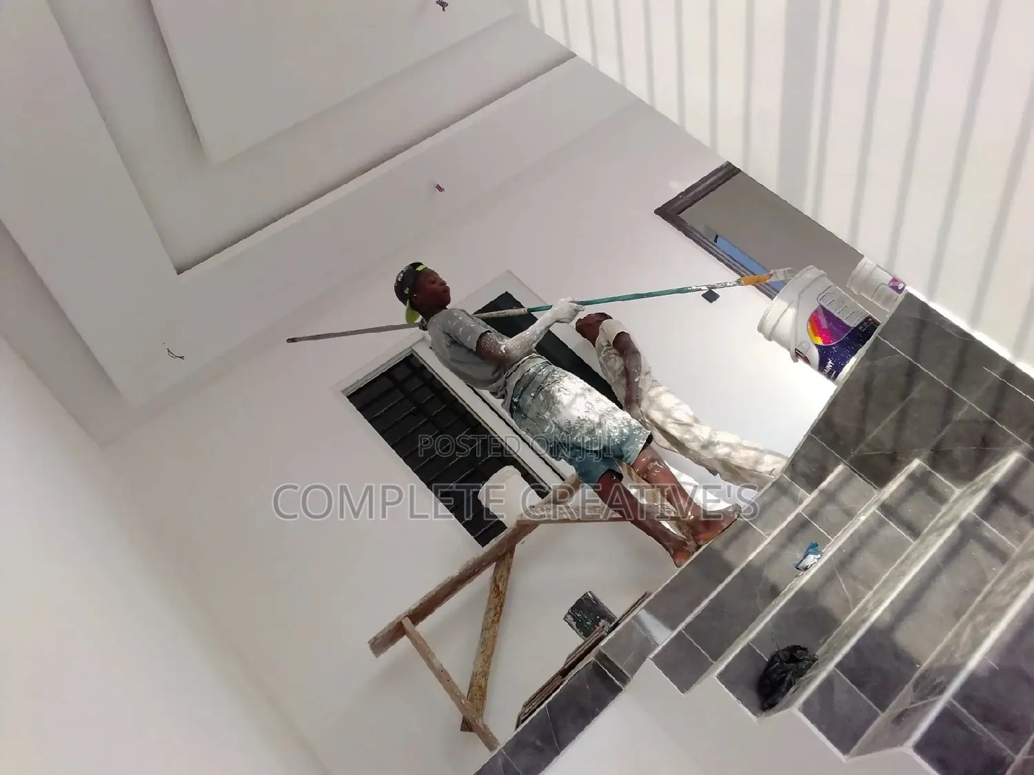 Graffiato Paint / General Painting Services /Wall Skimming