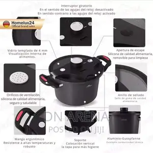 Homelux 5.5 Low Pressure Cooker 