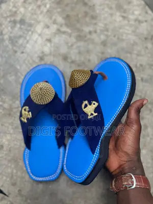 Blue Ahenema/ Chawchaw Slippers