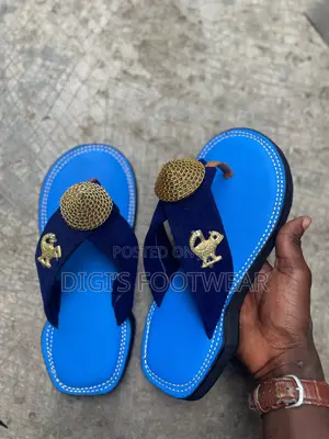 Blue Ahenema/ Chawchaw Slippers