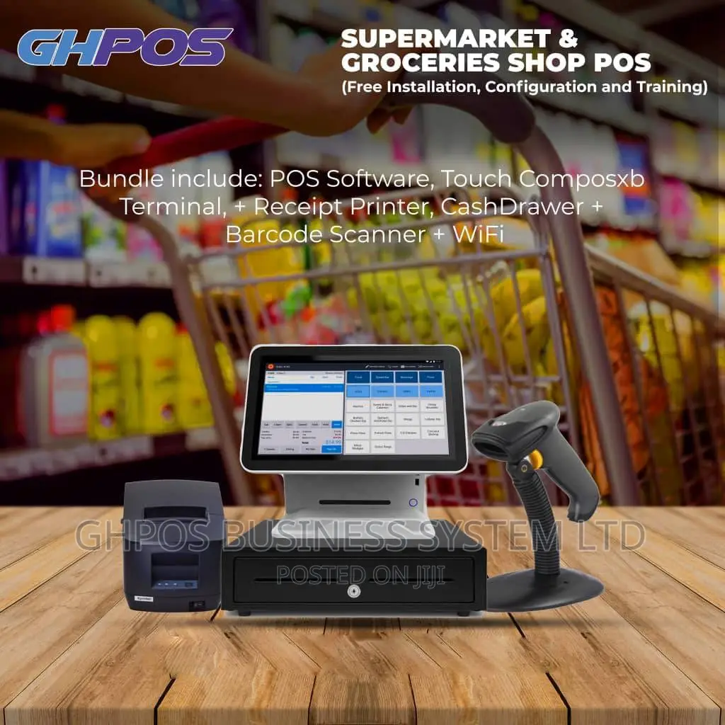 Supermarket Grocery Shop Pos System (Hardware Software)