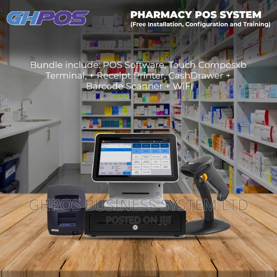 Pharmacy Pos System Bundle (Hardware Software)
