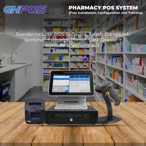 Pharmacy Pos System Bundle (Hardware Software)