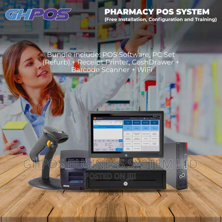Pharmacy Pos System Bundle (Hardware Software)