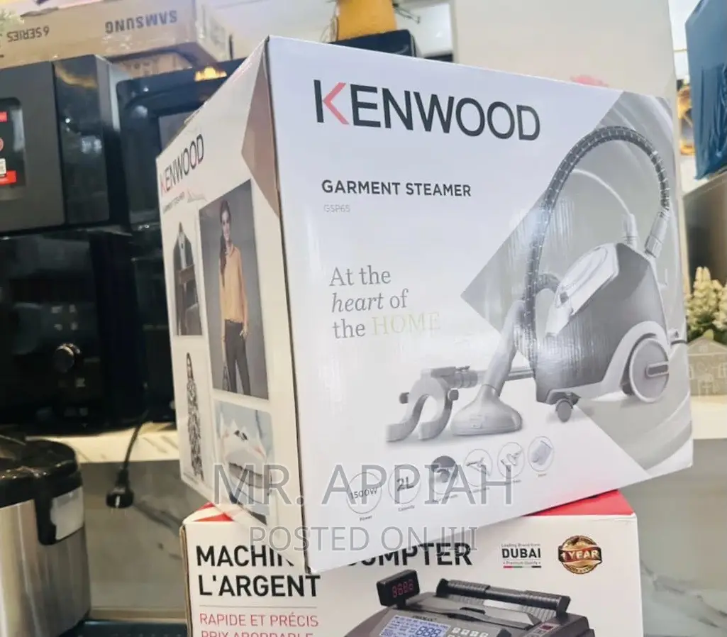 Latest and Affordable Kenwood Garment Steamer(1500watt).