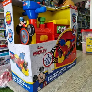 MICKEY MOUSE CHOO Kiddieland Battery Powered Ride-on Train C