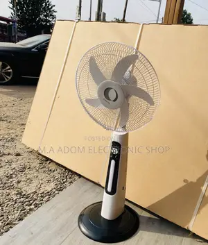 Purchase Clinette Rechargeable Fan + Solar Panel(White).