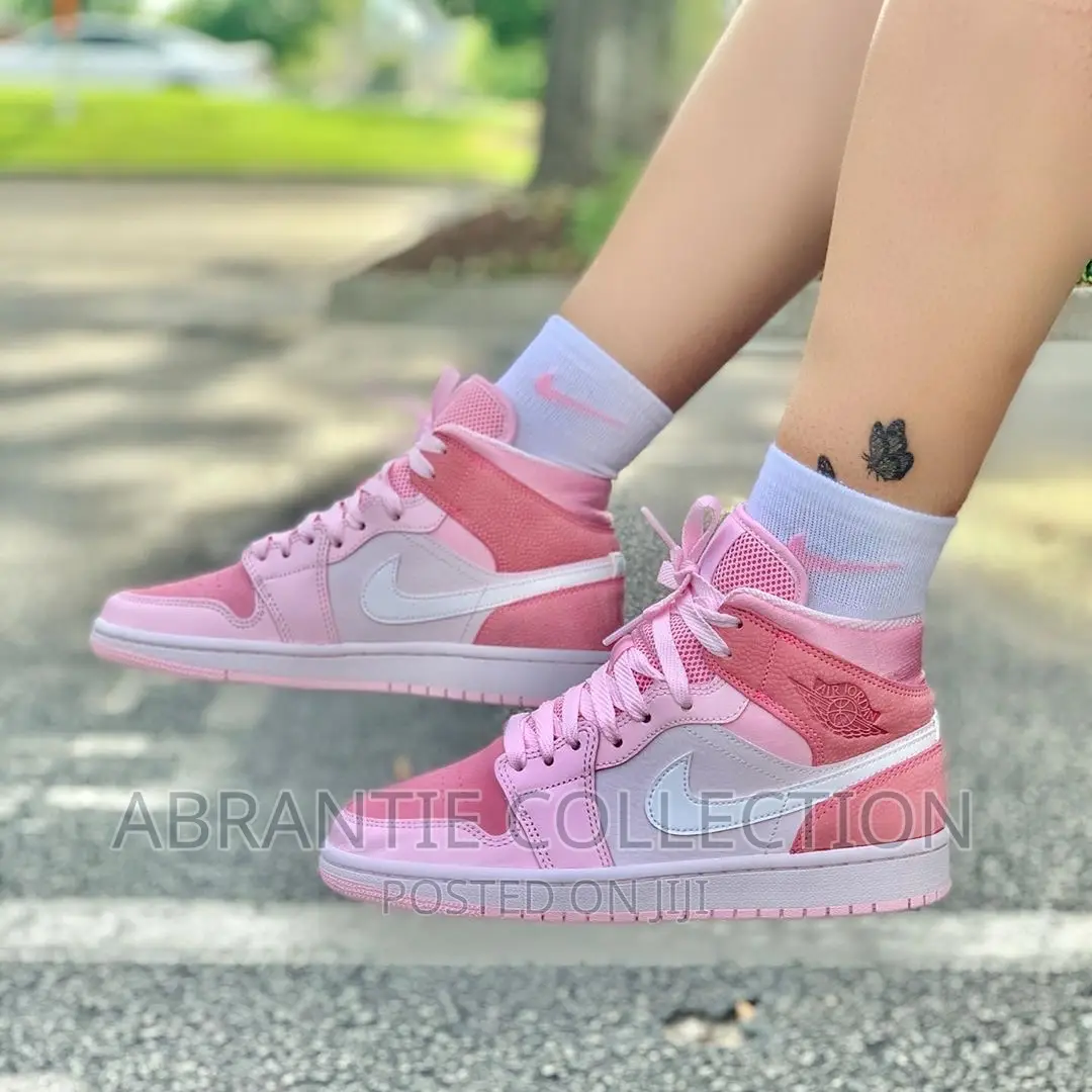 Jordan 1 Mid Digital Pink