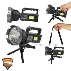 Spotlight Flashlight, Security Rechargeable High Lumens Led