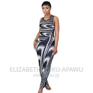 Ladies Sleevless Long Dress