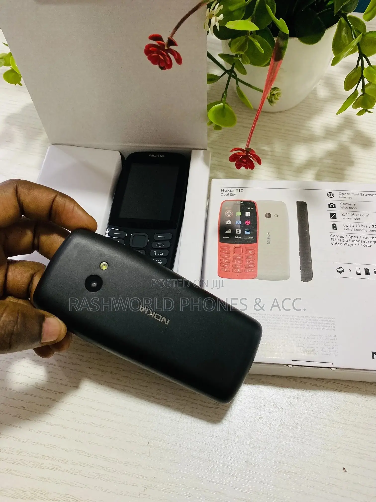 New Nokia 210 Black