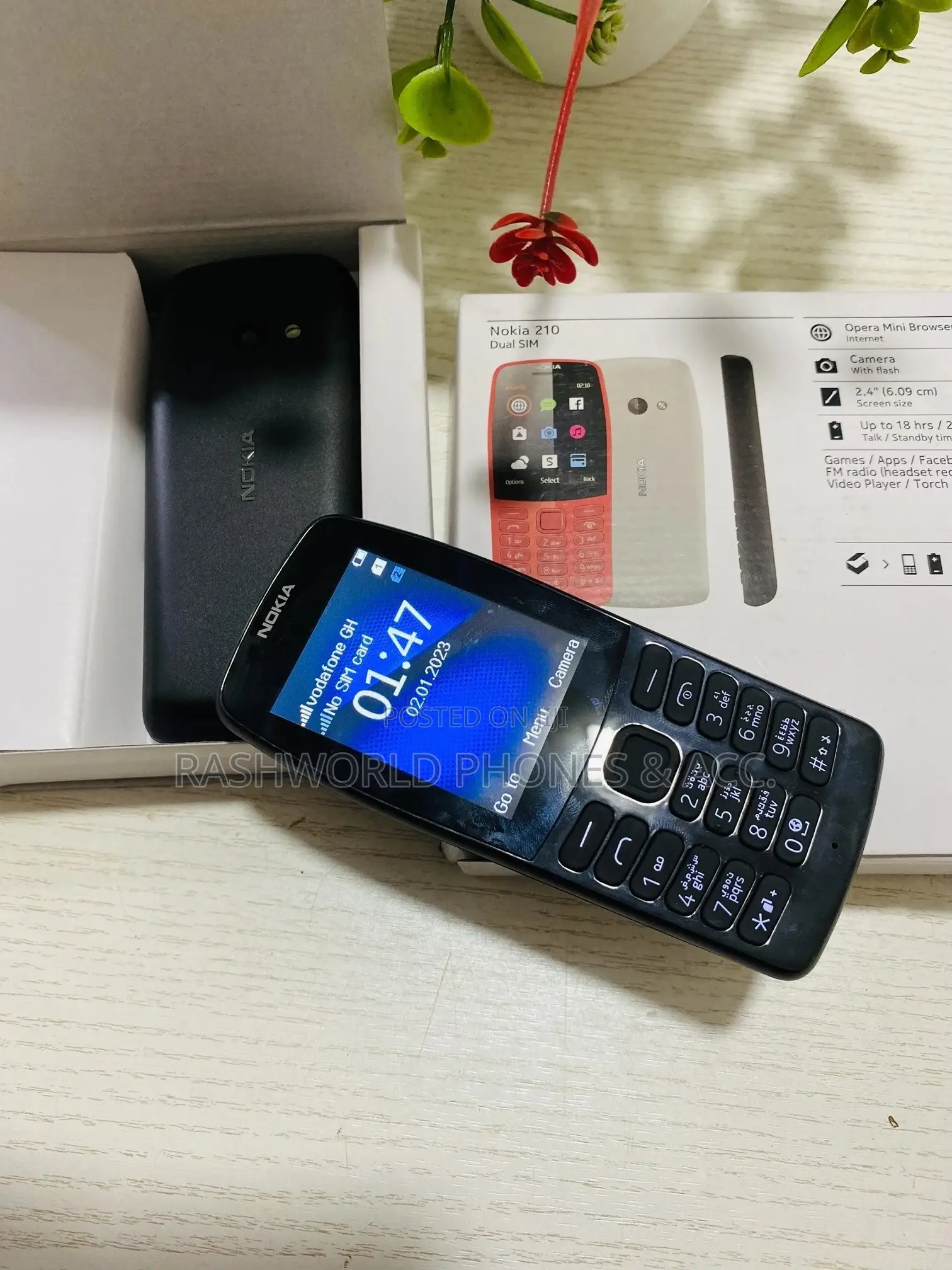 New Nokia 210 Black