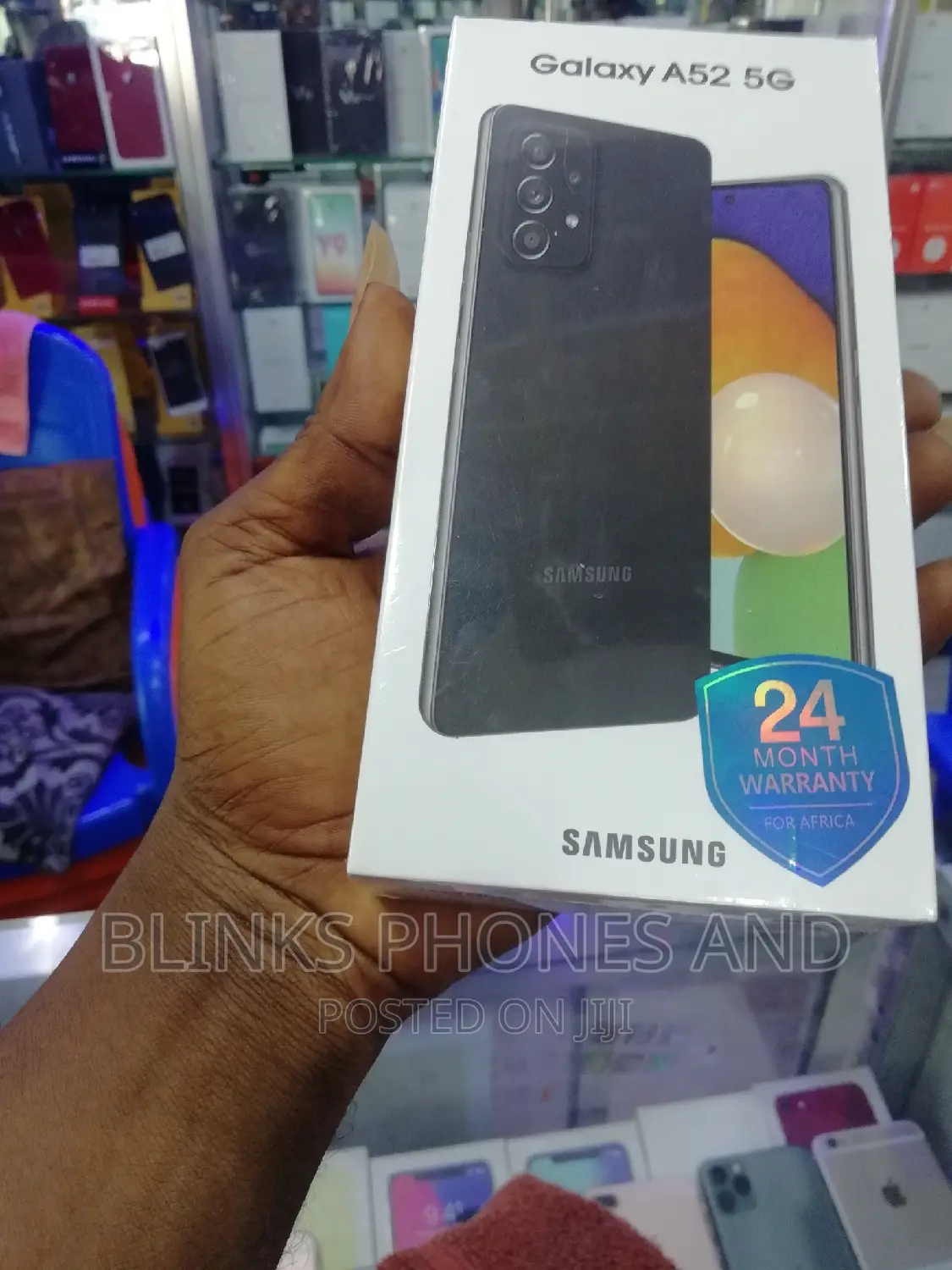 New Samsung Galaxy A52 5G 128 GB Black