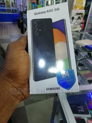 New Samsung Galaxy A52 5G 128 GB Black