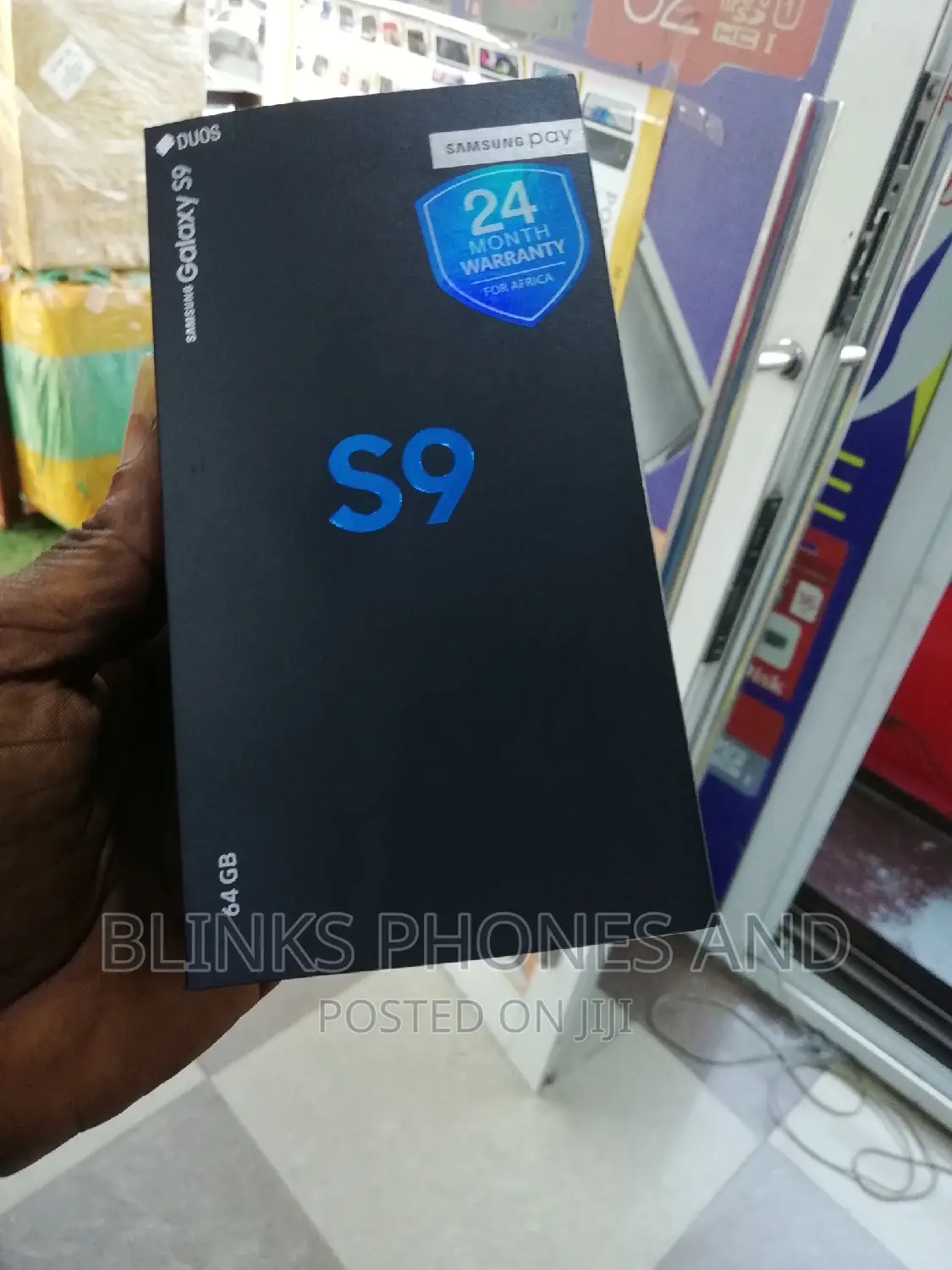 New Samsung Galaxy S9 64 GB Black