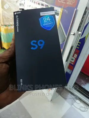 New Samsung Galaxy S9 64 GB Black