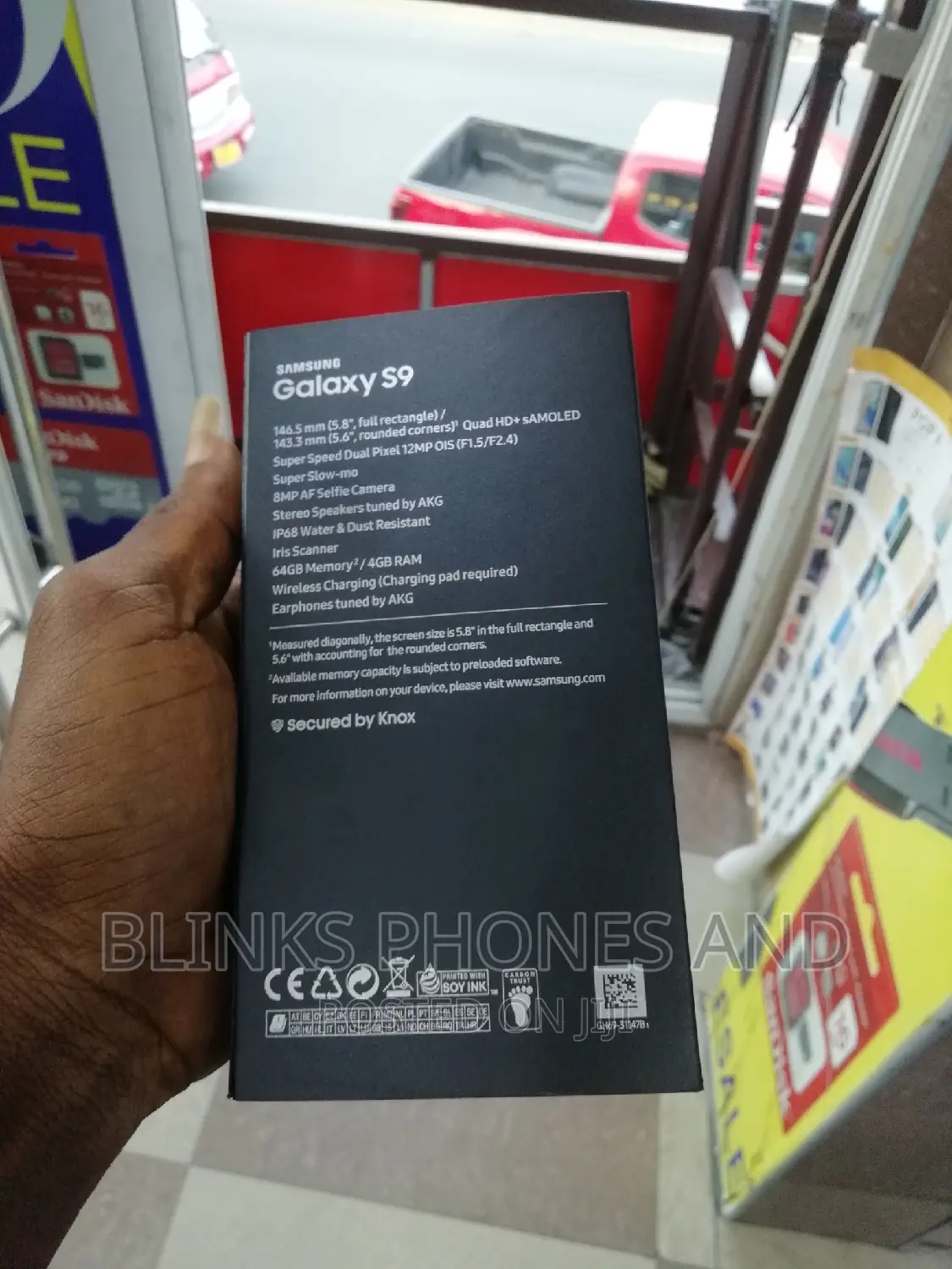 New Samsung Galaxy S9 64 GB Silver