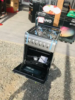 Ferre 4 Gas 50x60 Oven With Grill Glass Lid Cooker