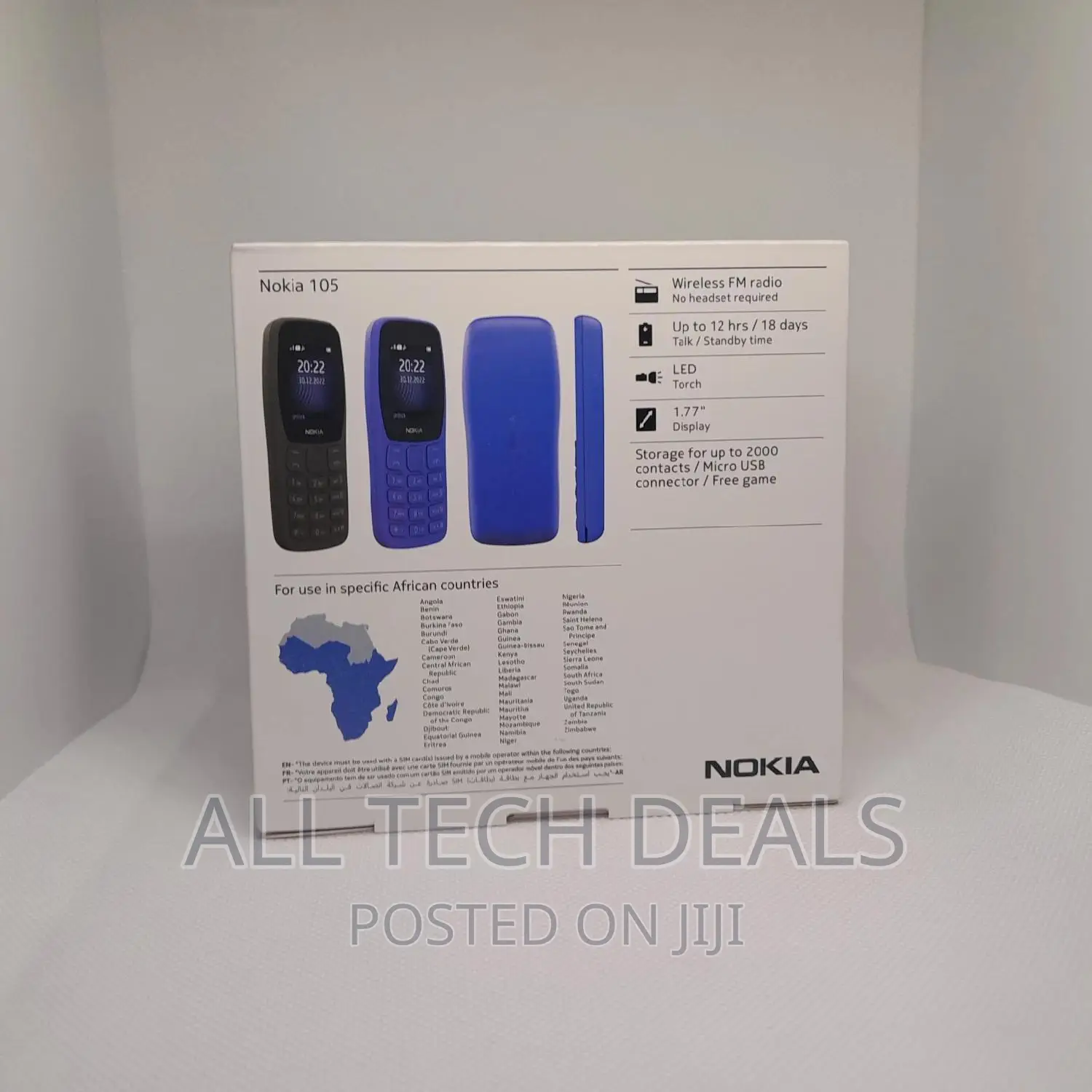 New Nokia 105 Black