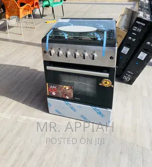 Latest Ferre 60x60 Auto Ignition 4 Gas Burner + Oven(Gray).