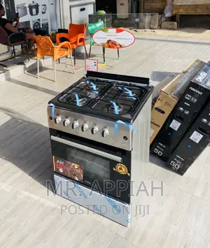 Ferre 60x60 Auto Ignition, 4 Gas Burner and Grill(New Line)