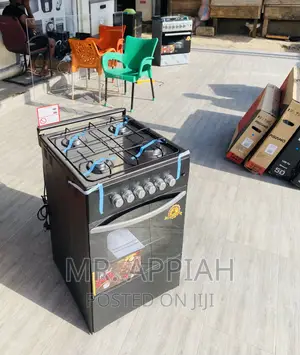 Well Design Volcano(Black)50x50 Oven and Grill 4 Burner