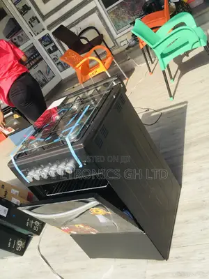 4 Gas Cooker Volcano 50x50 Oven With Grill Black Glass Lid