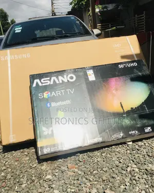 Glossy Led Black Electric Smart Asano 60 Inches UHD Tv