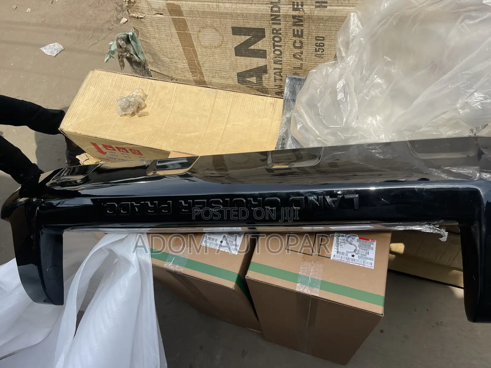 Land Cruiser Prado Bumper Protector Spoiler